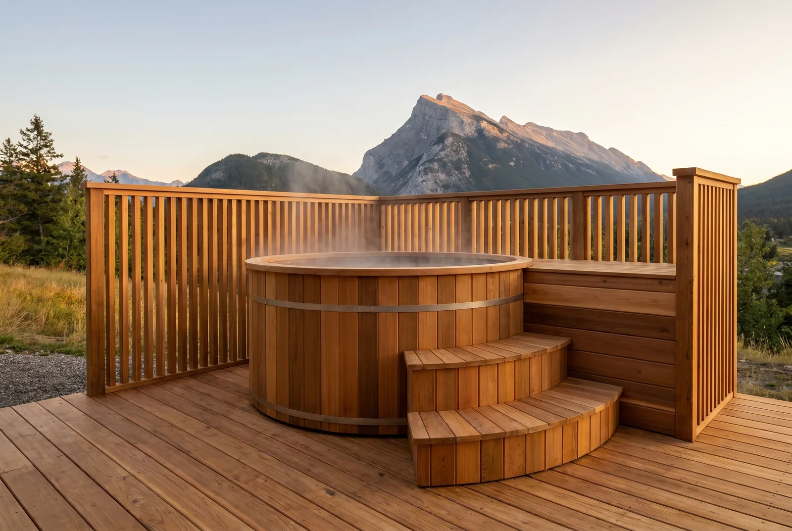 Cedar Hot Tubs & Surrounds