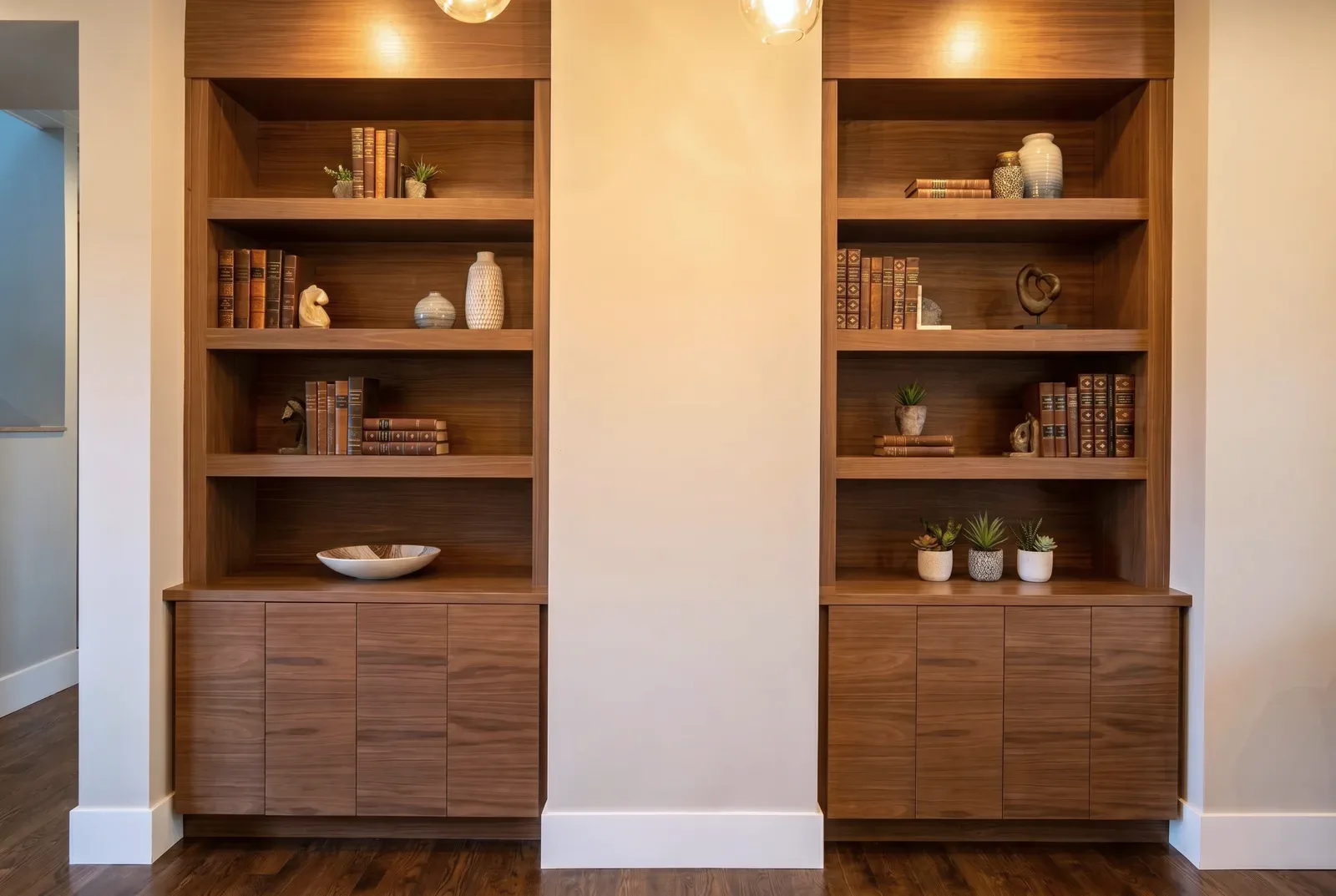 Built-In Shelving & Entertainment Centers