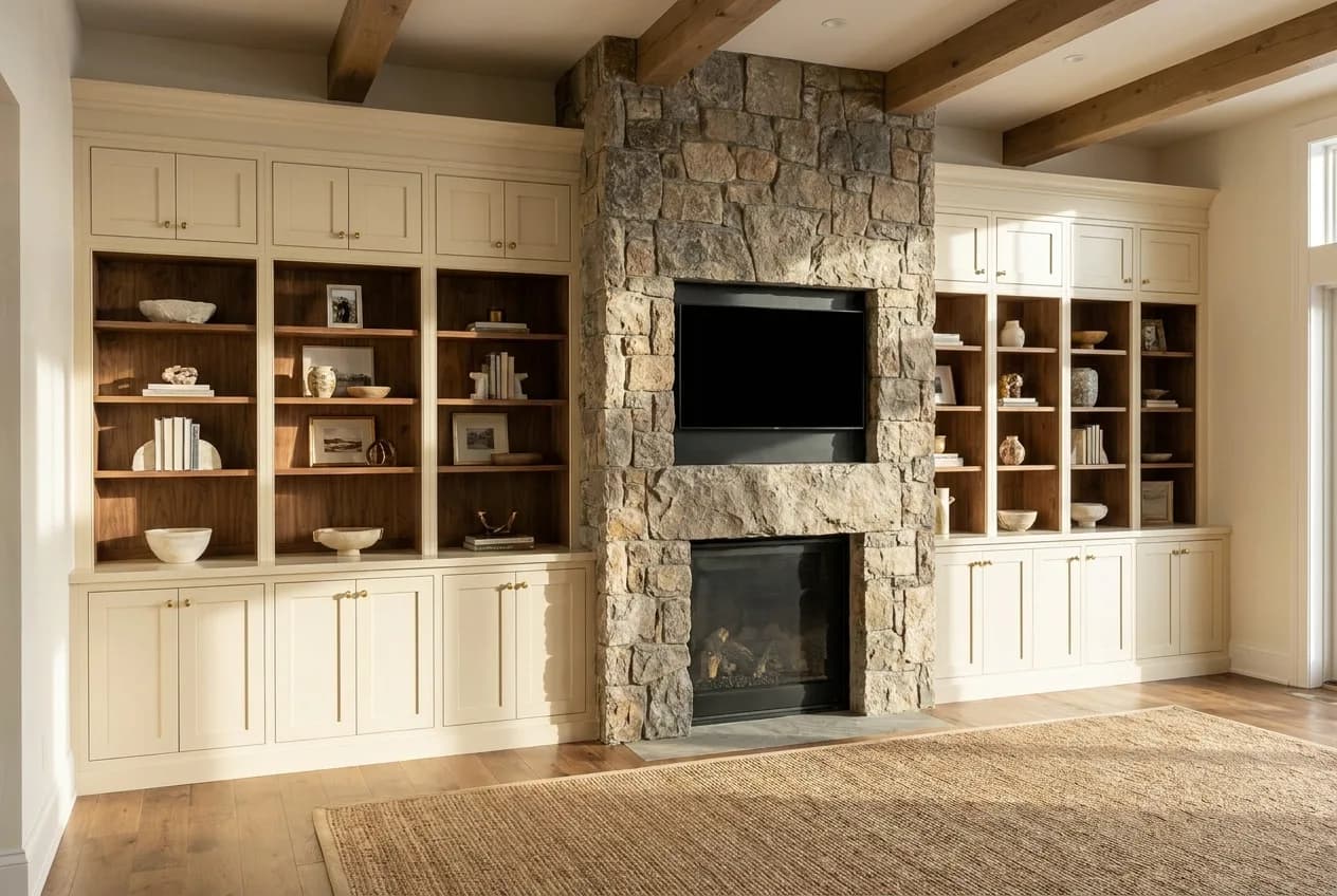 Built-In Shelving & Entertainment Centers — photo 2