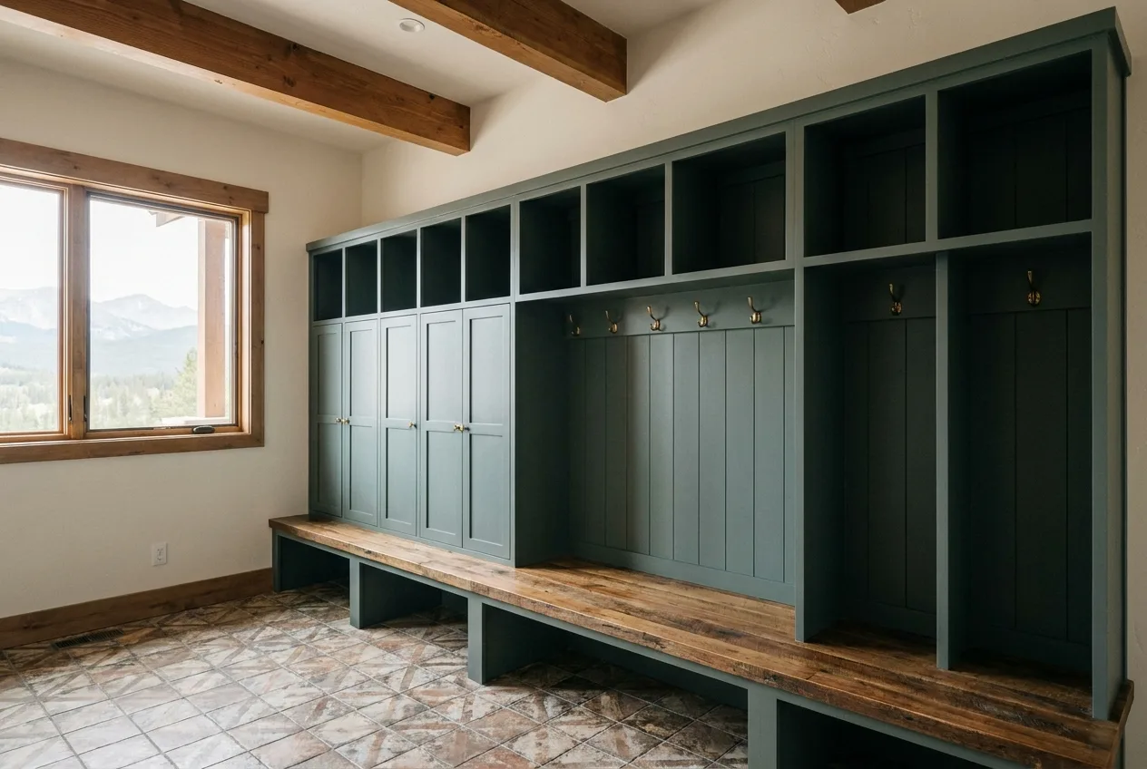 Mudrooms, Lockers & Benches — photo 2